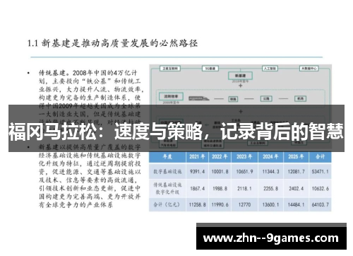 福冈马拉松：速度与策略，记录背后的智慧